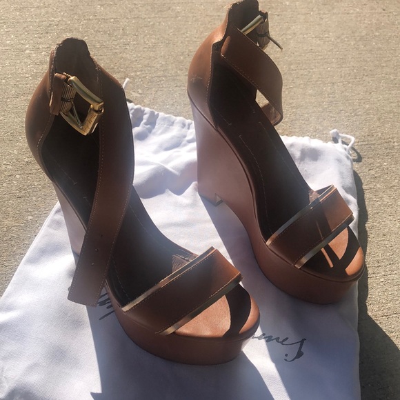 Elizabeth and James platform wedges - Picture 2 of 4